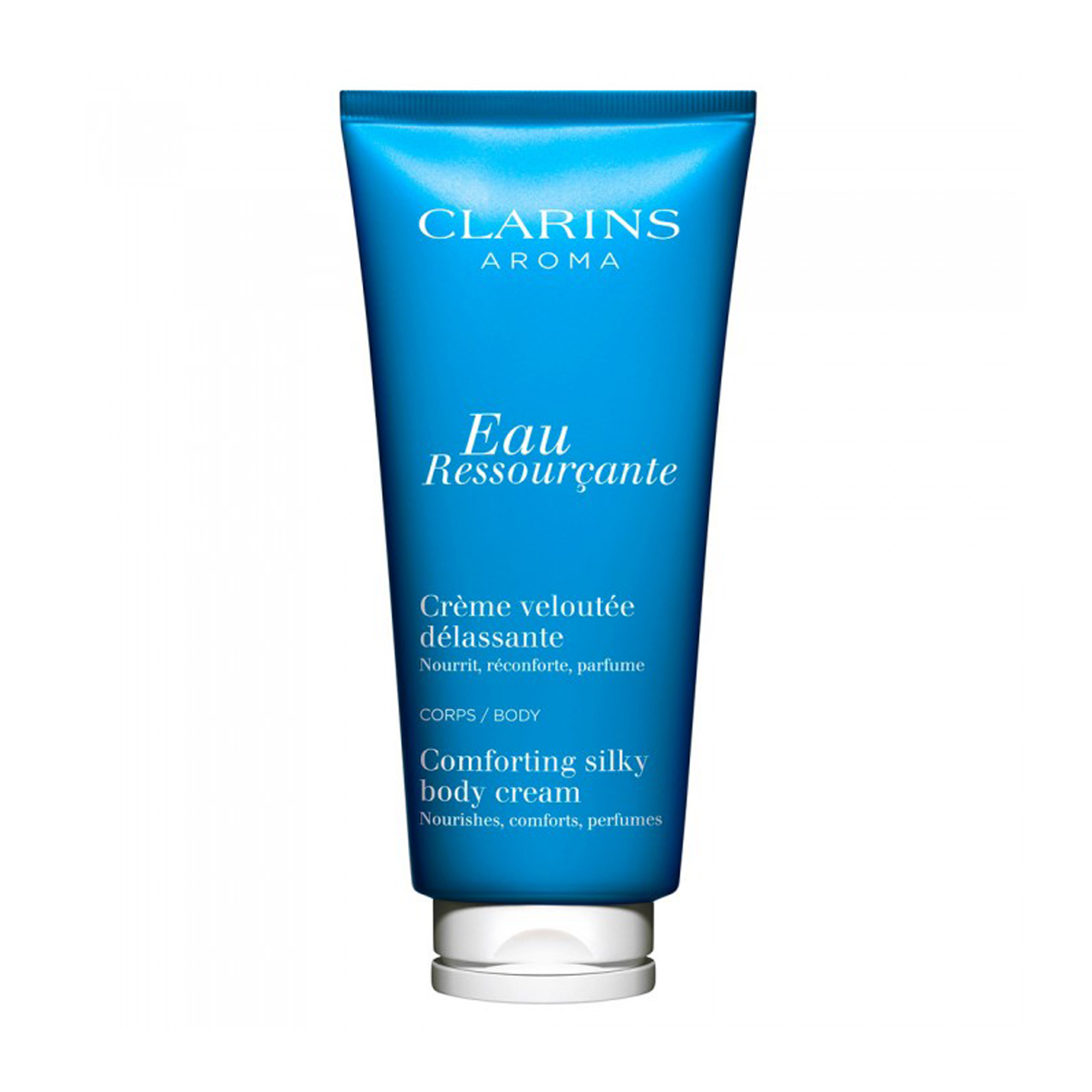 Парфумований крем для тіла Clarins Eau Ressourcante жіночий, 200 мл